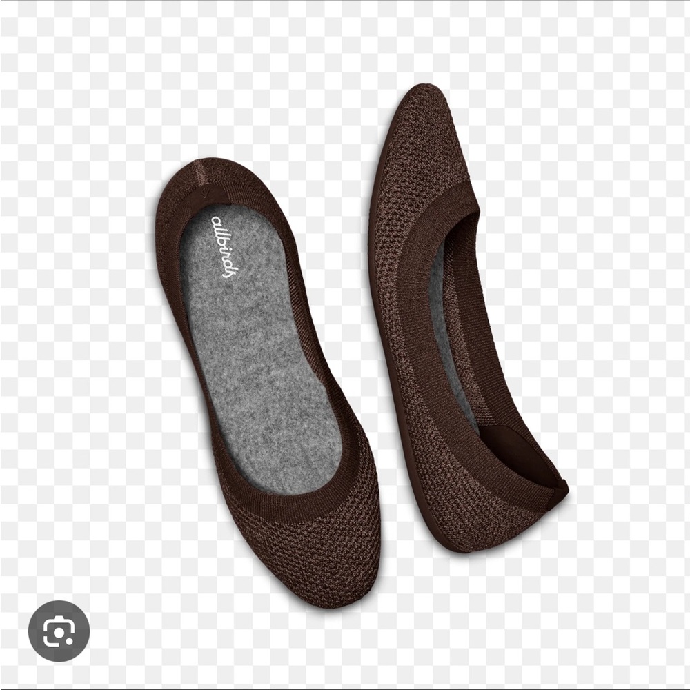 Allbirds Women's Tree Breezer Flats- Cocoa Chocolate Brown-  discontinued color! - Picture 3 of 8